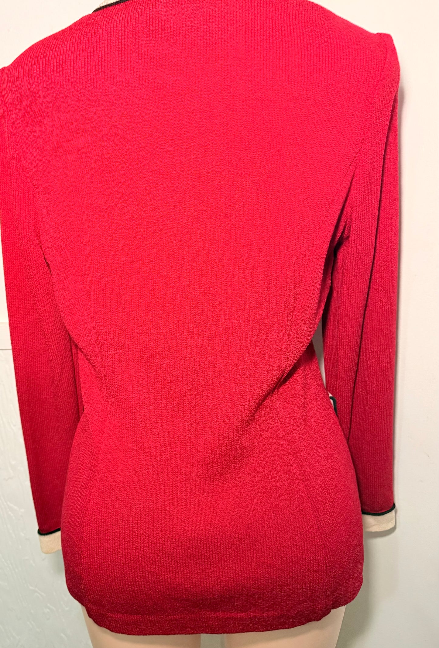 St. John Red Blazer