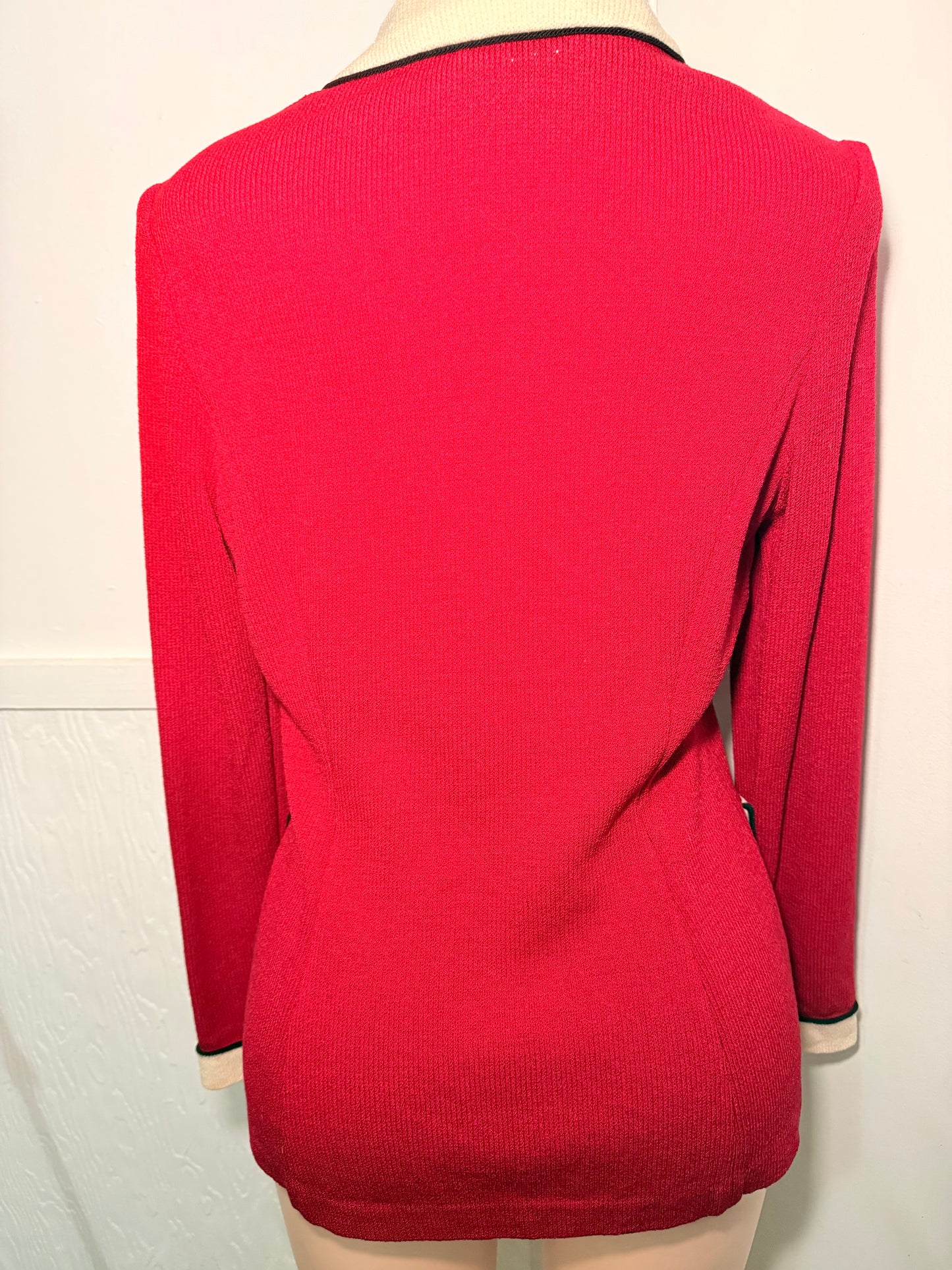 St. John Red Blazer