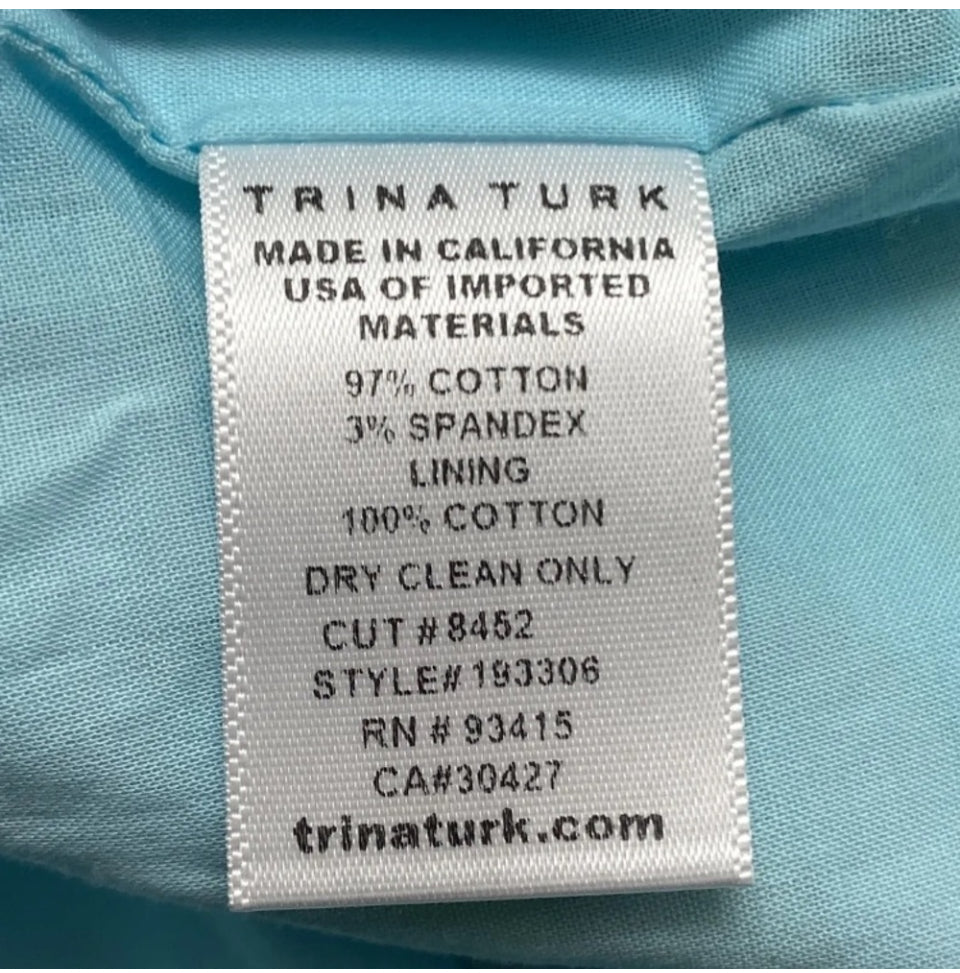 Trina Turk Retro dress sz 14