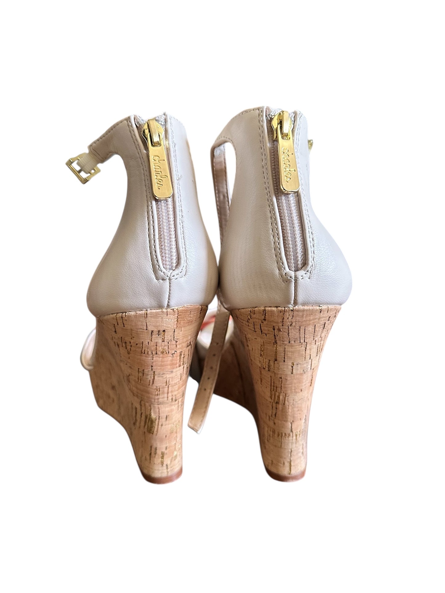 New Charles by Charles David Bone Edge Sandal sz 11