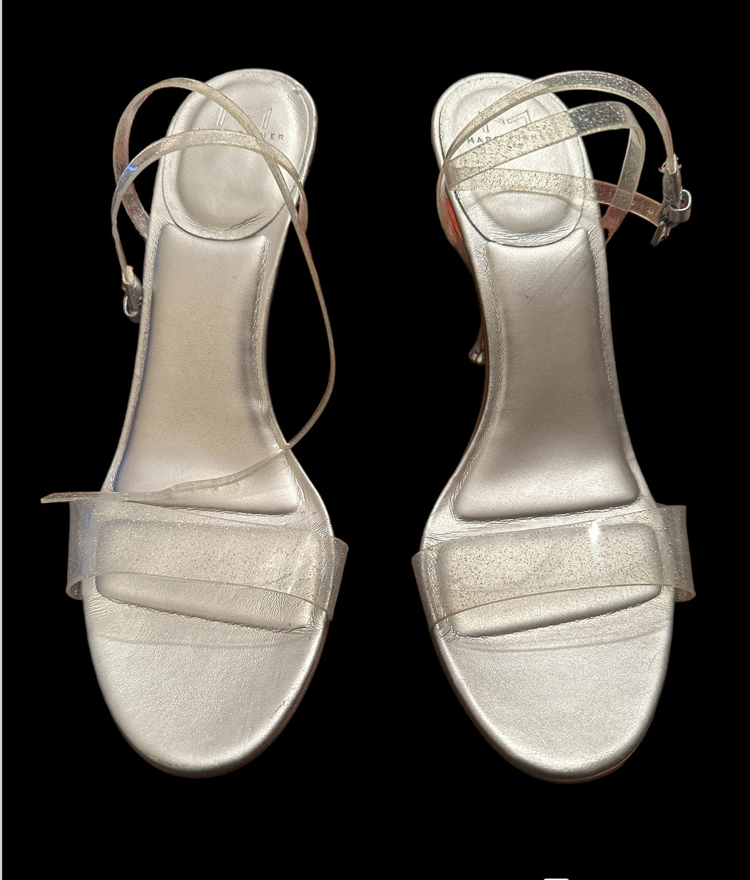 Marc Fisher Calisty straps heel sandal sz 10M