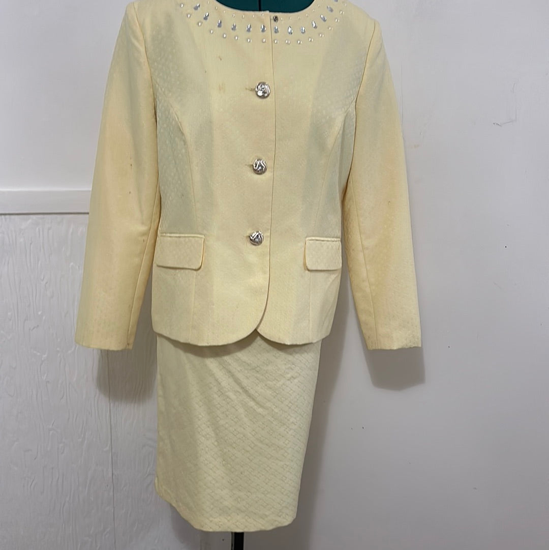 Danilo yellow 2PC suit