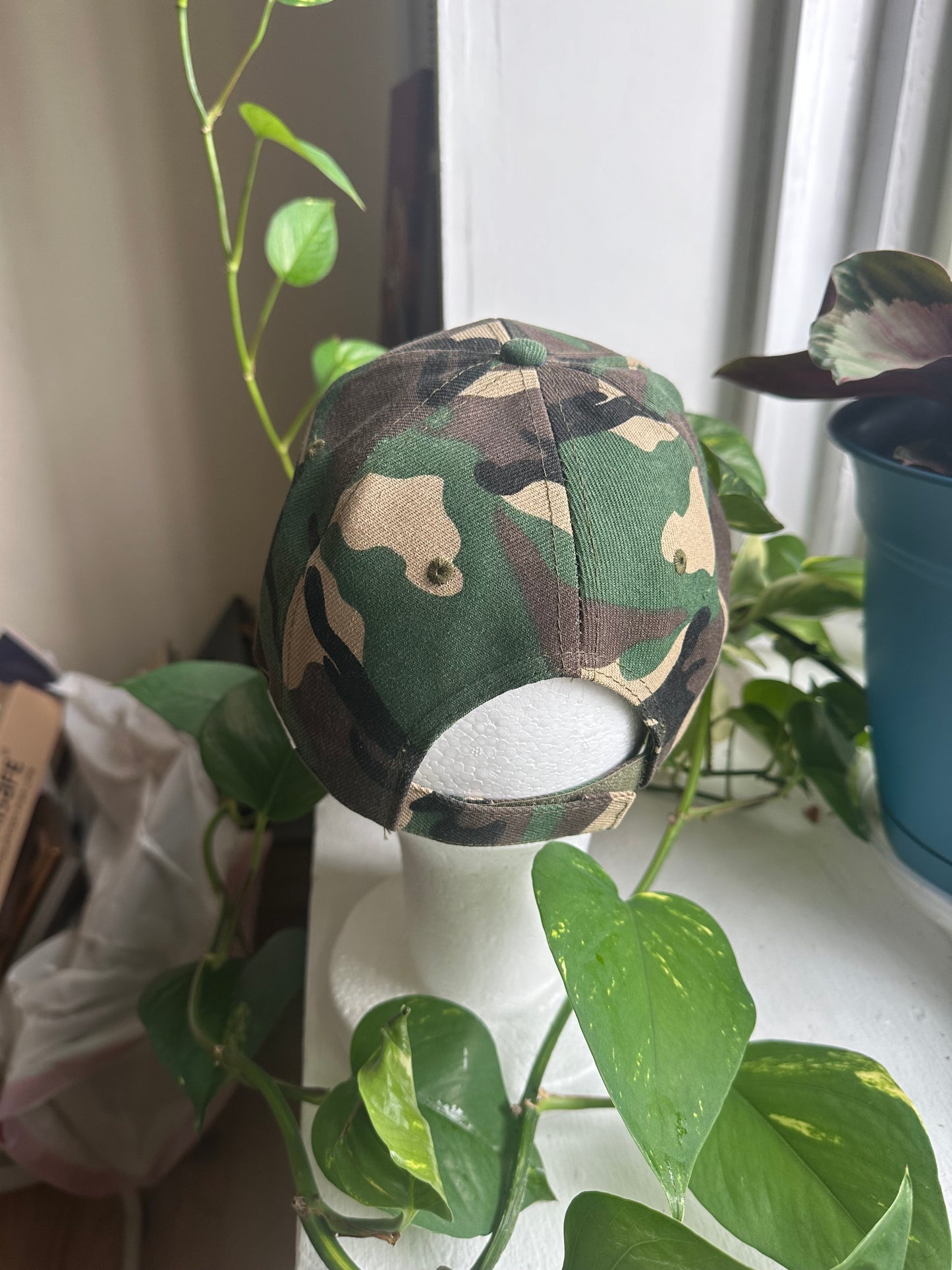 288-New Camouflage Cap with adjustable Velcro strap