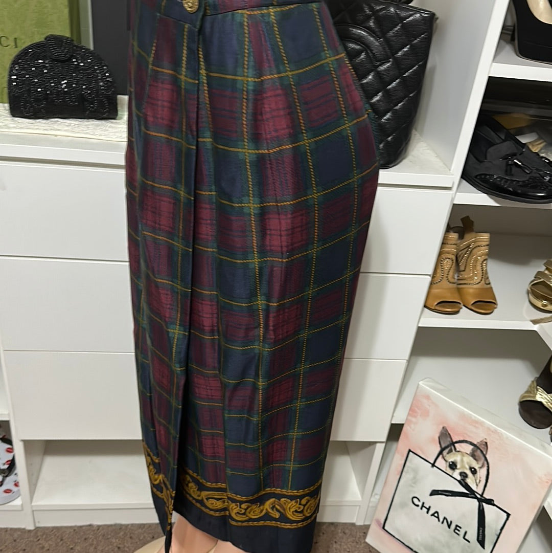 330 JHC vintage wrap Skirt Sz 8