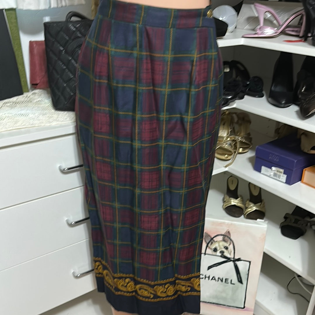 330 JHC vintage wrap Skirt Sz 8