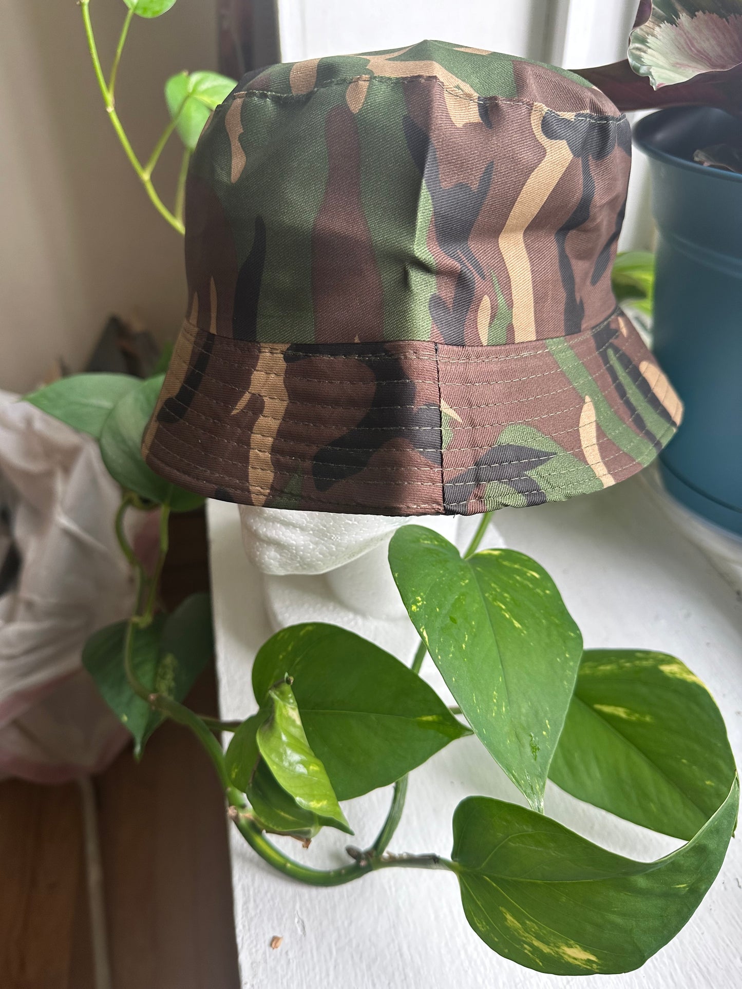 New Brown Camouflage Bucket Hat
