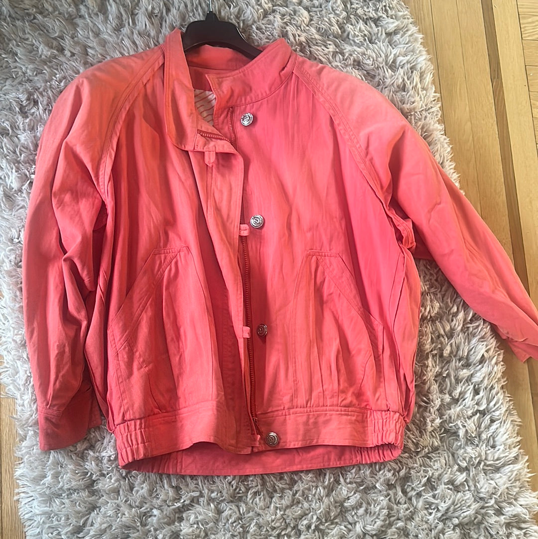 Fall orange jacket sz L