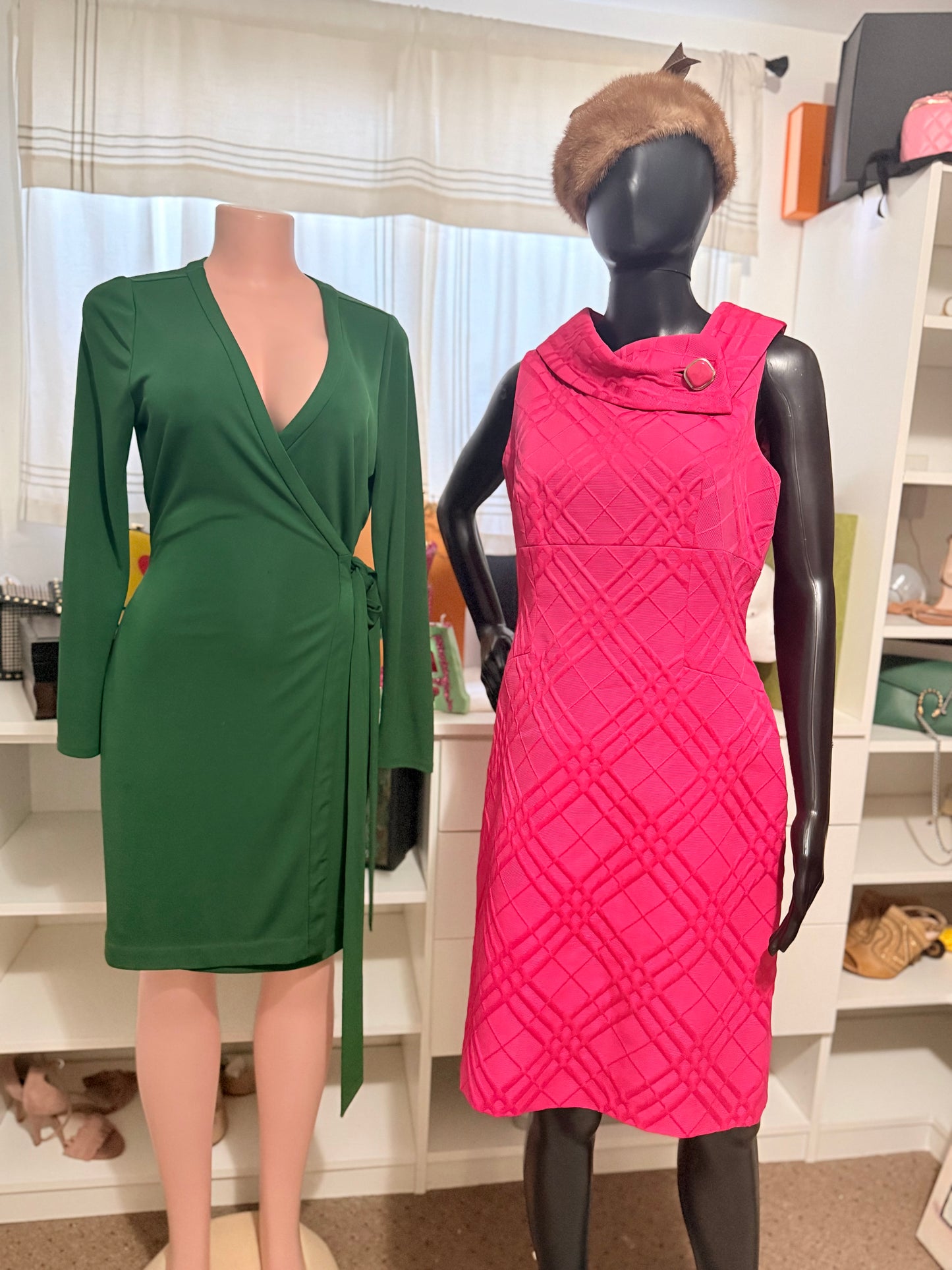 Ann Taylor wrap dress Sz M
