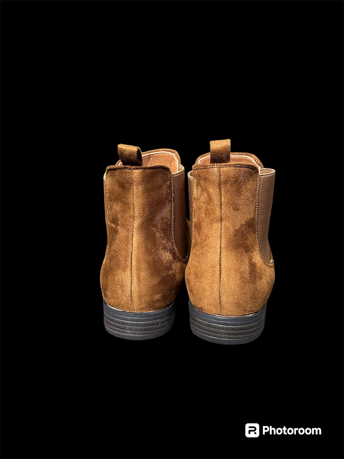 NWB VJH Cognac Faux suede Booties sz 11