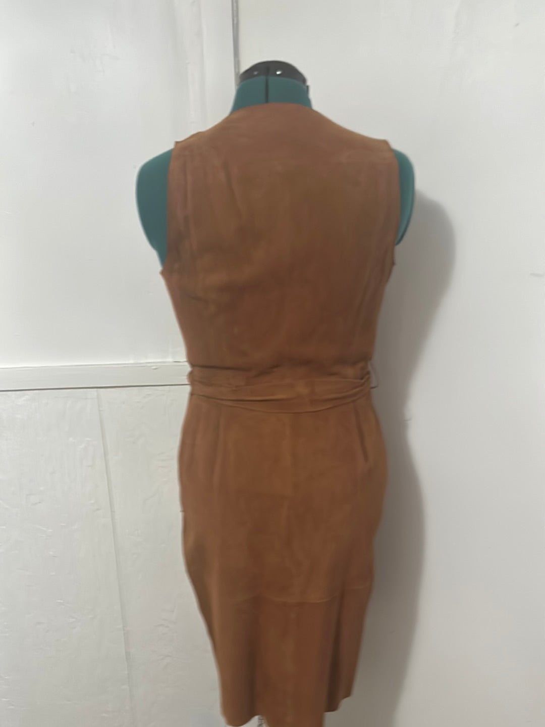 Banana Republic brown suede dress size 8