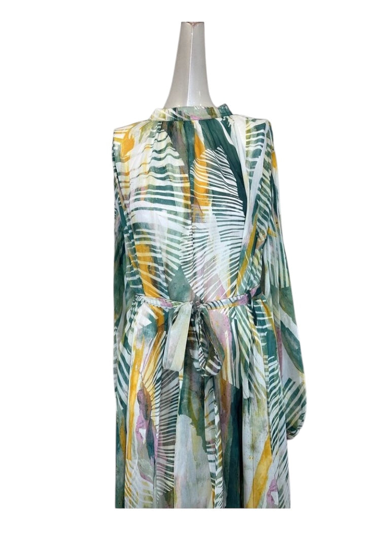 NWT Andrea Iyamah Sade Coverup Dress Sz S/M can fit to L