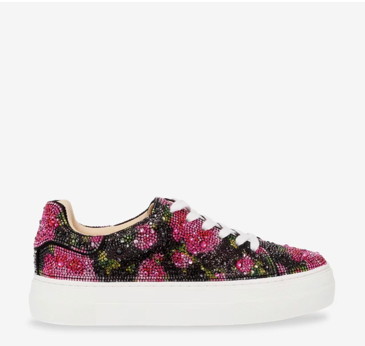 Betsey Johnson Suton Highwall Bling platform Sneakers Sz 11 NWB