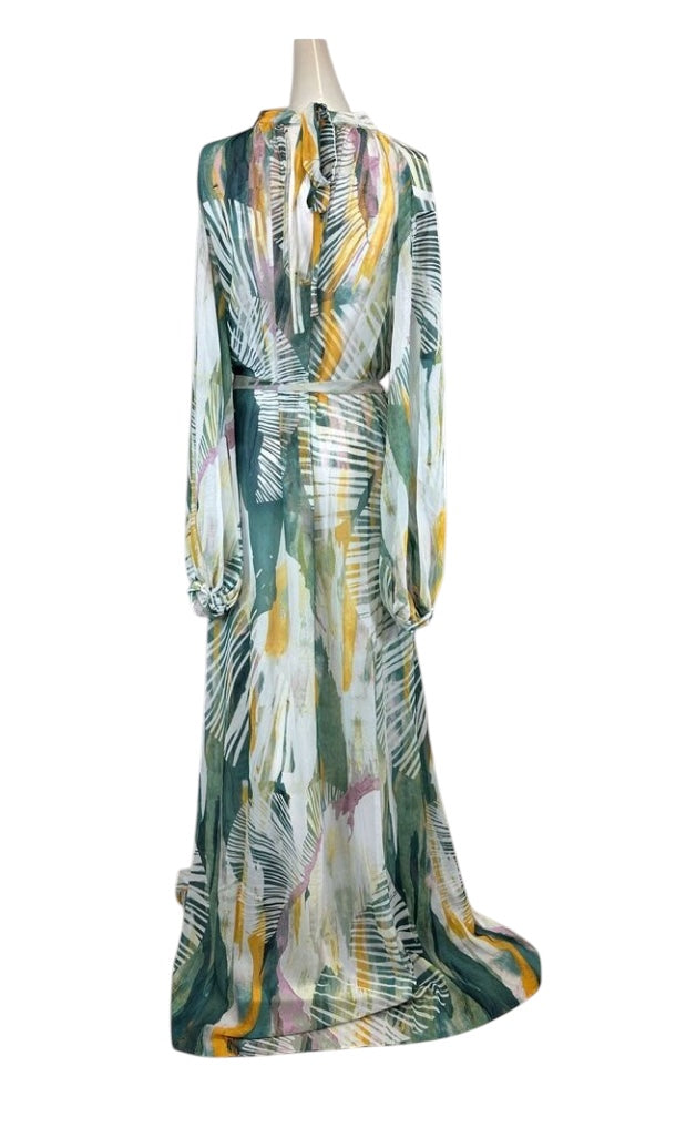 NWT Andrea Iyamah Sade Coverup Dress Sz S/M can fit to L