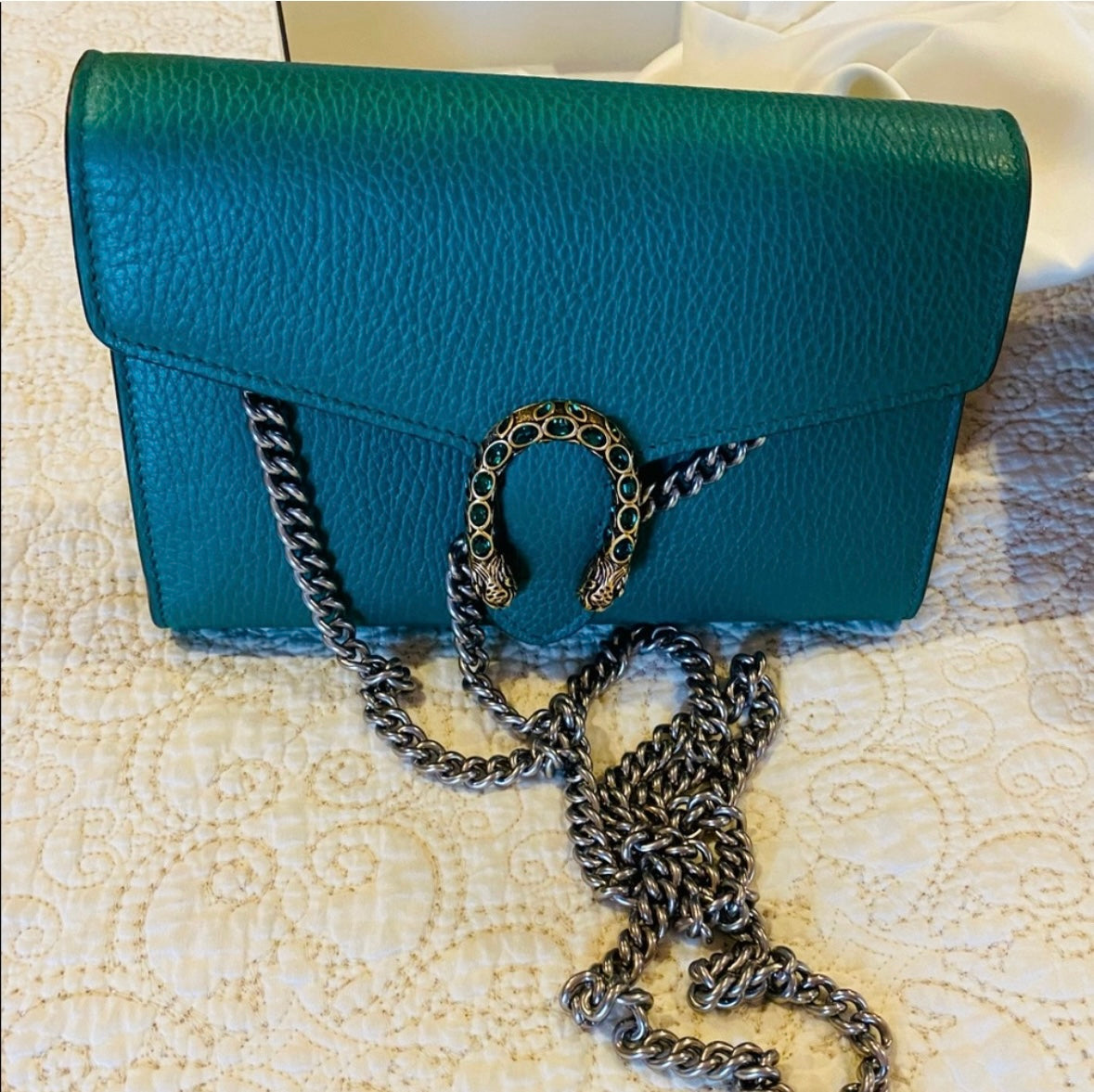Gucci Green Dionysus Mini  authentic PreLoved