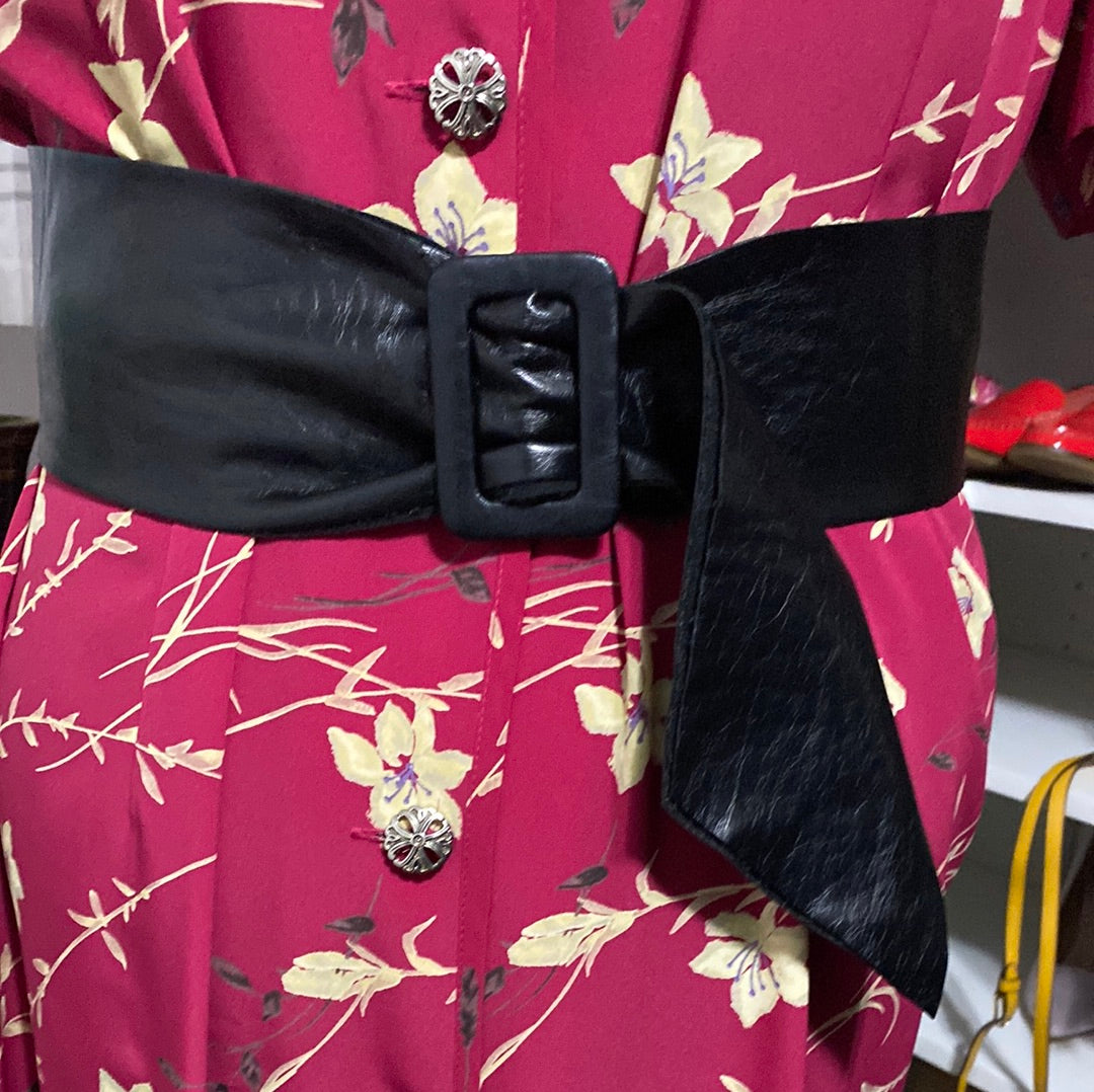 0216 Leather Belt Sz M/L Various Colors