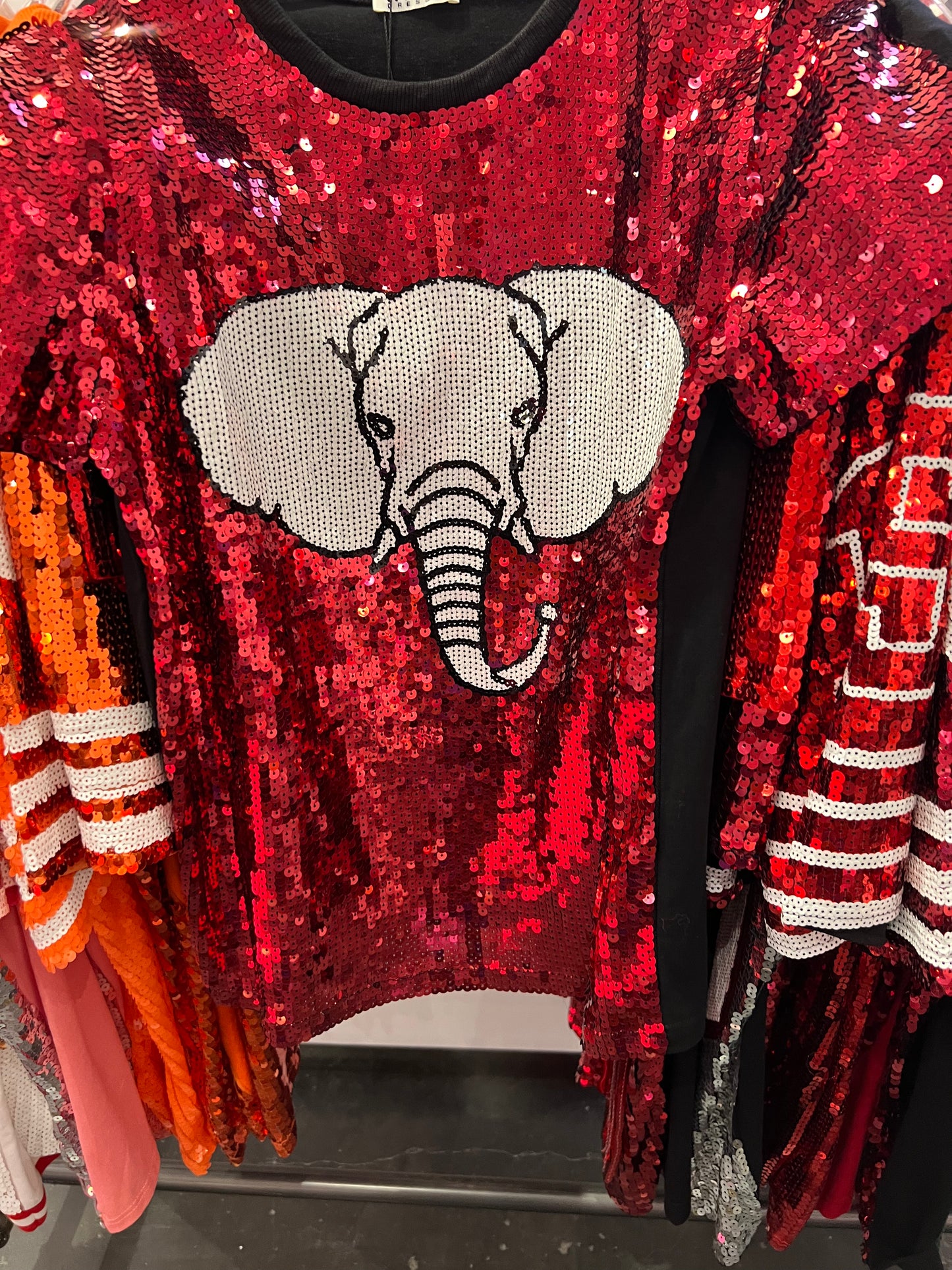 Sequins Why Elephant top