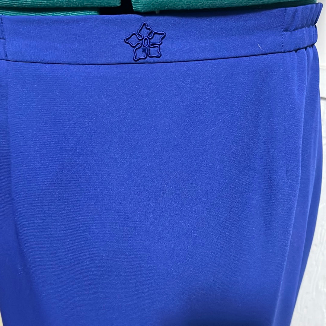 302 Justin Taylor Royal blue skirt Sz 18
