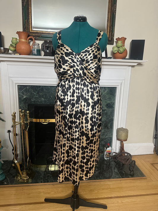 Signature by Robbie Bee polka dot dress sz 14W