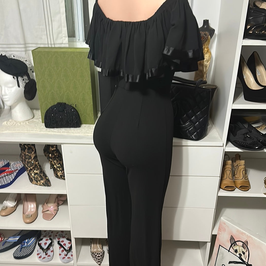 Fashion Nova black jumper Sz 6/8