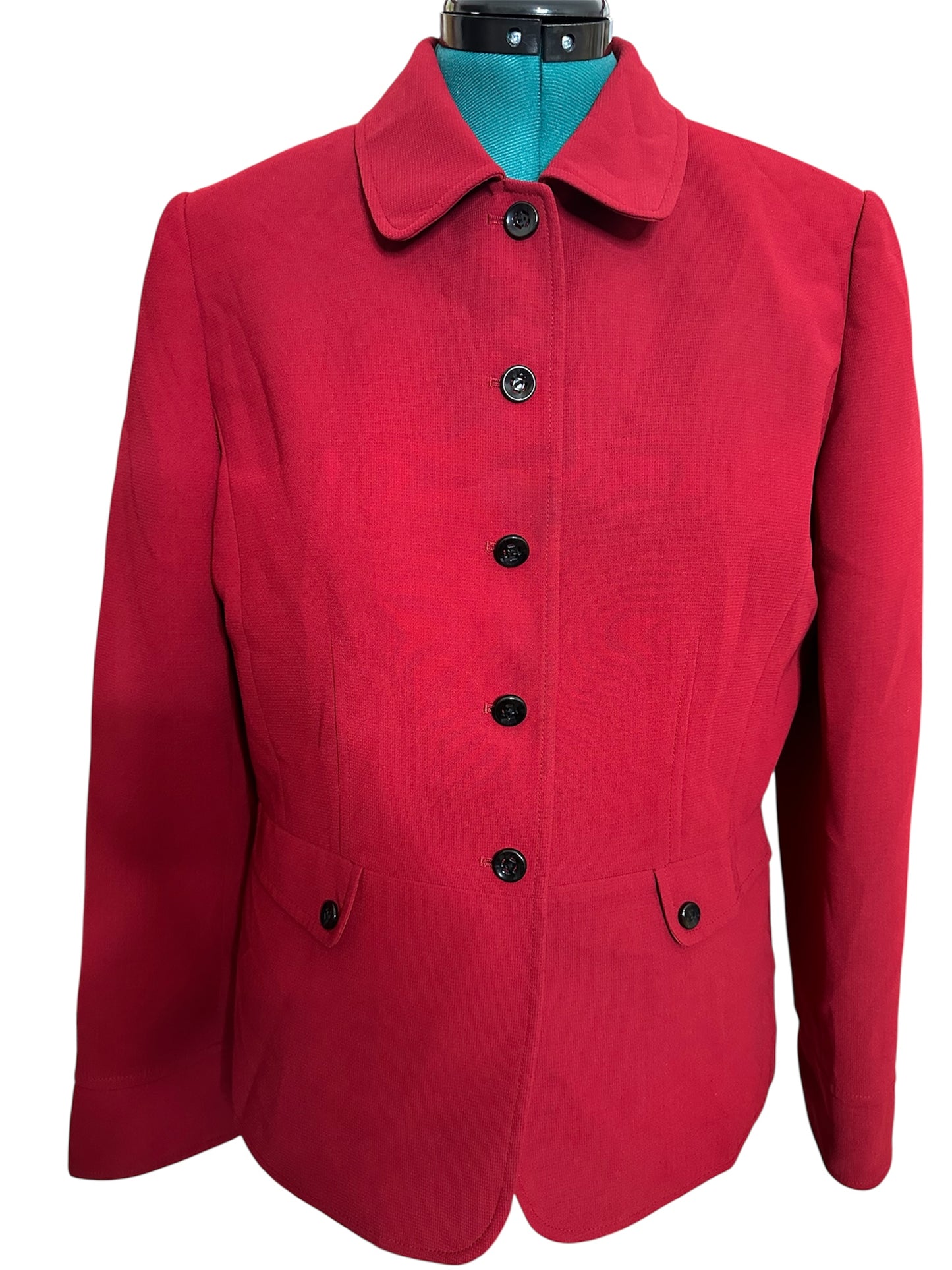 Tahari Red Blazer sz 14