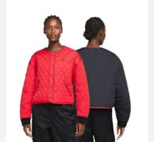 Nike Air Jordan Reversible Quilted Jacket Sz L