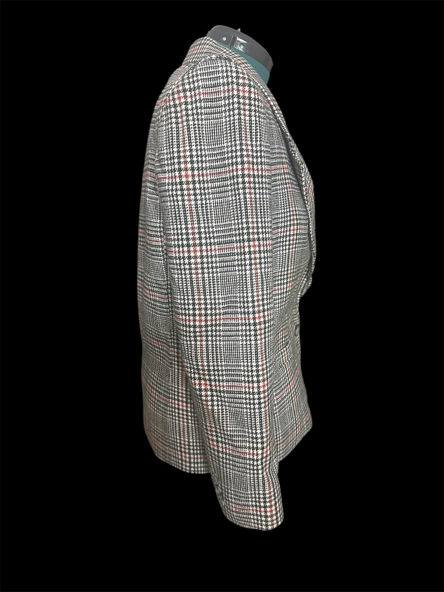 Peabody House B/W/red Checkered Blazer sz 11/12