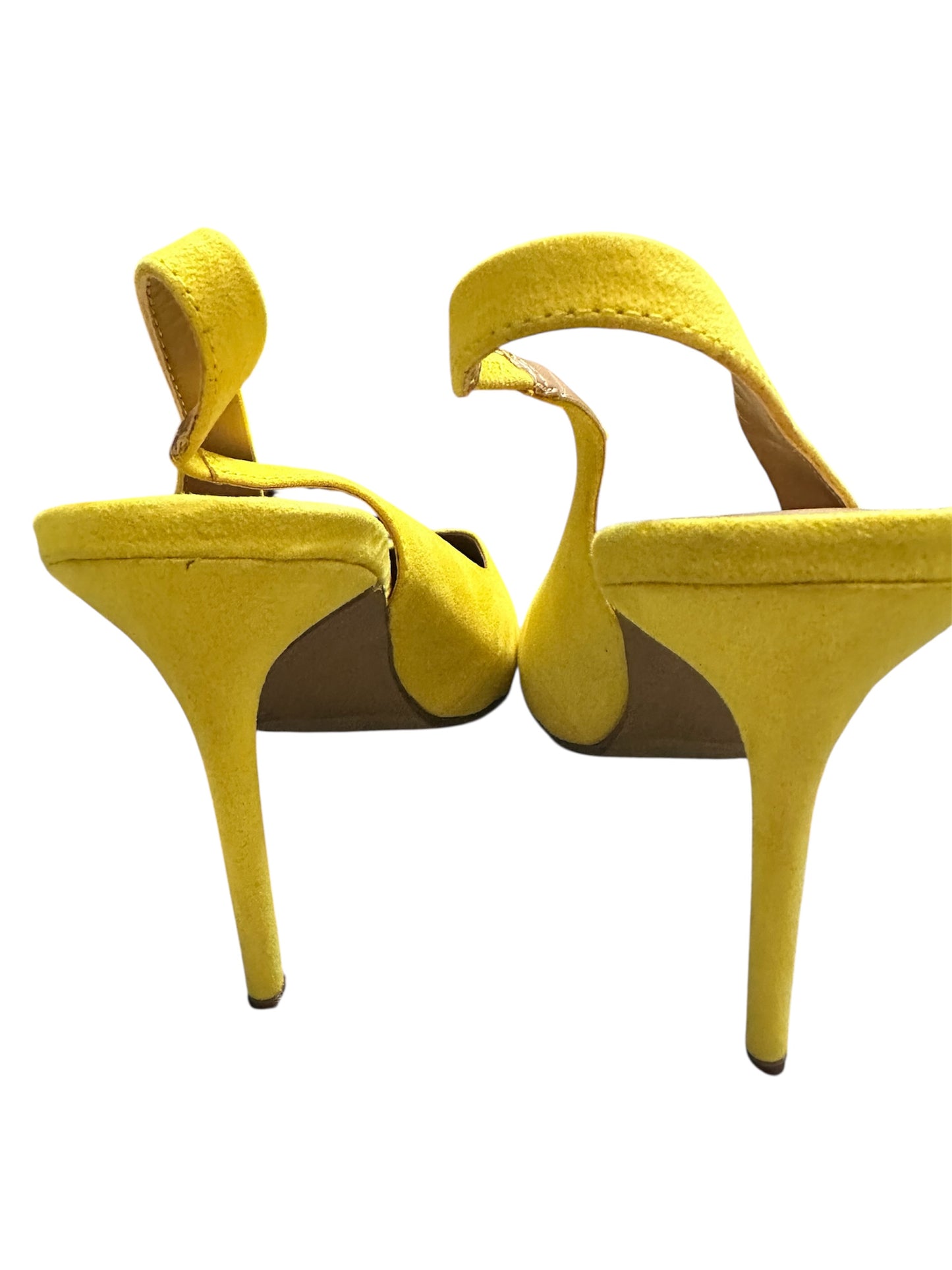 Wild Pair Never worn Faux Suede Slingbacks Sz 11