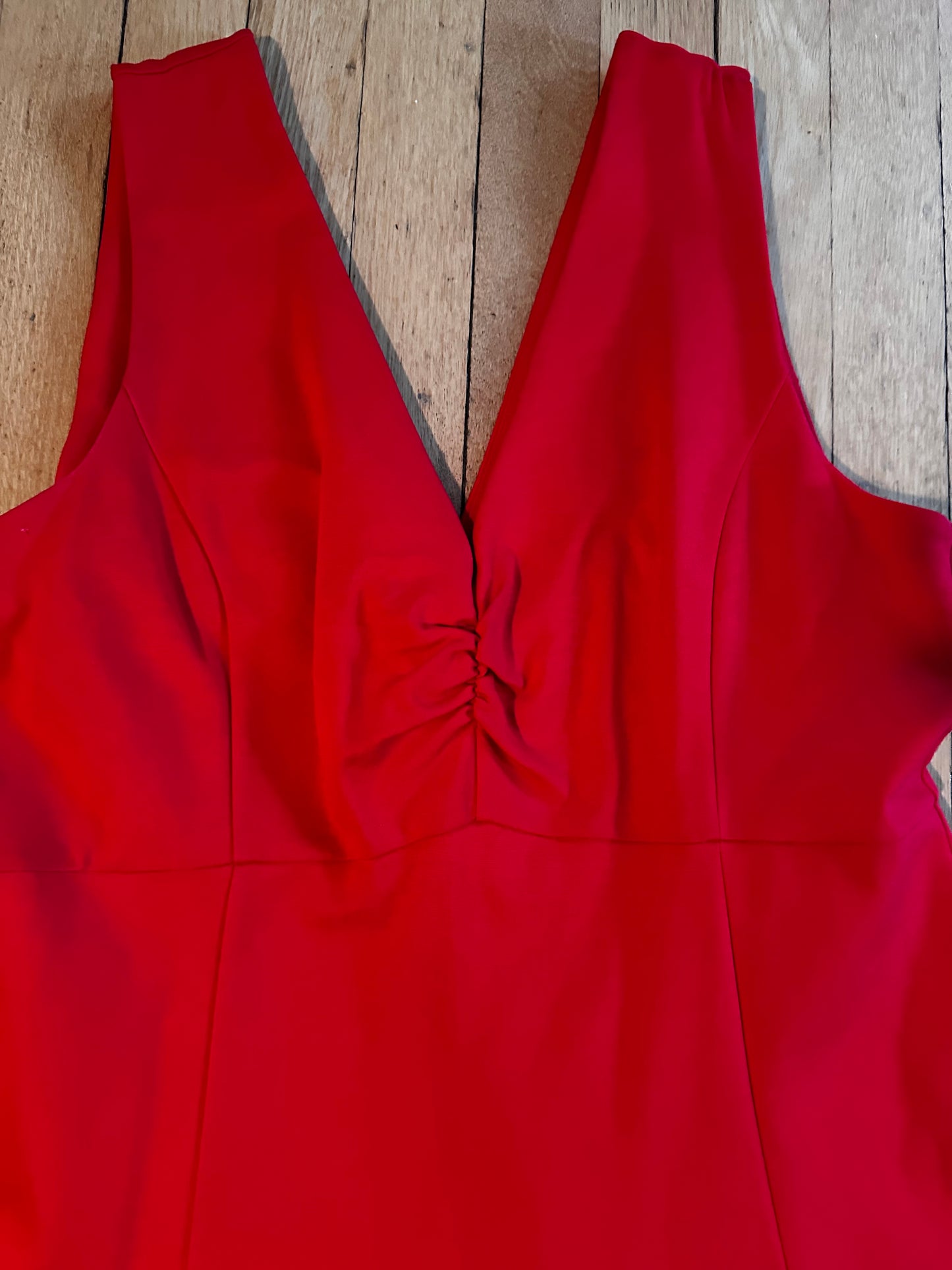 NWT Kate Spade Red Fit and Flare Mini Dress Sz 14