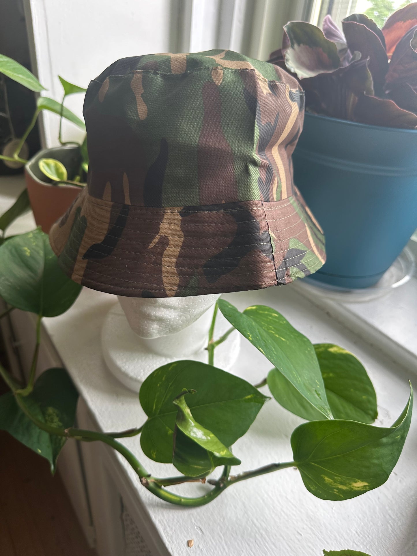 New Brown Camouflage Bucket Hat