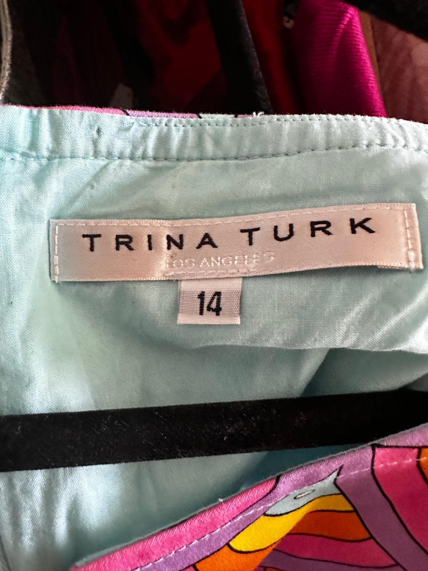 Trina Turk Retro dress sz 14