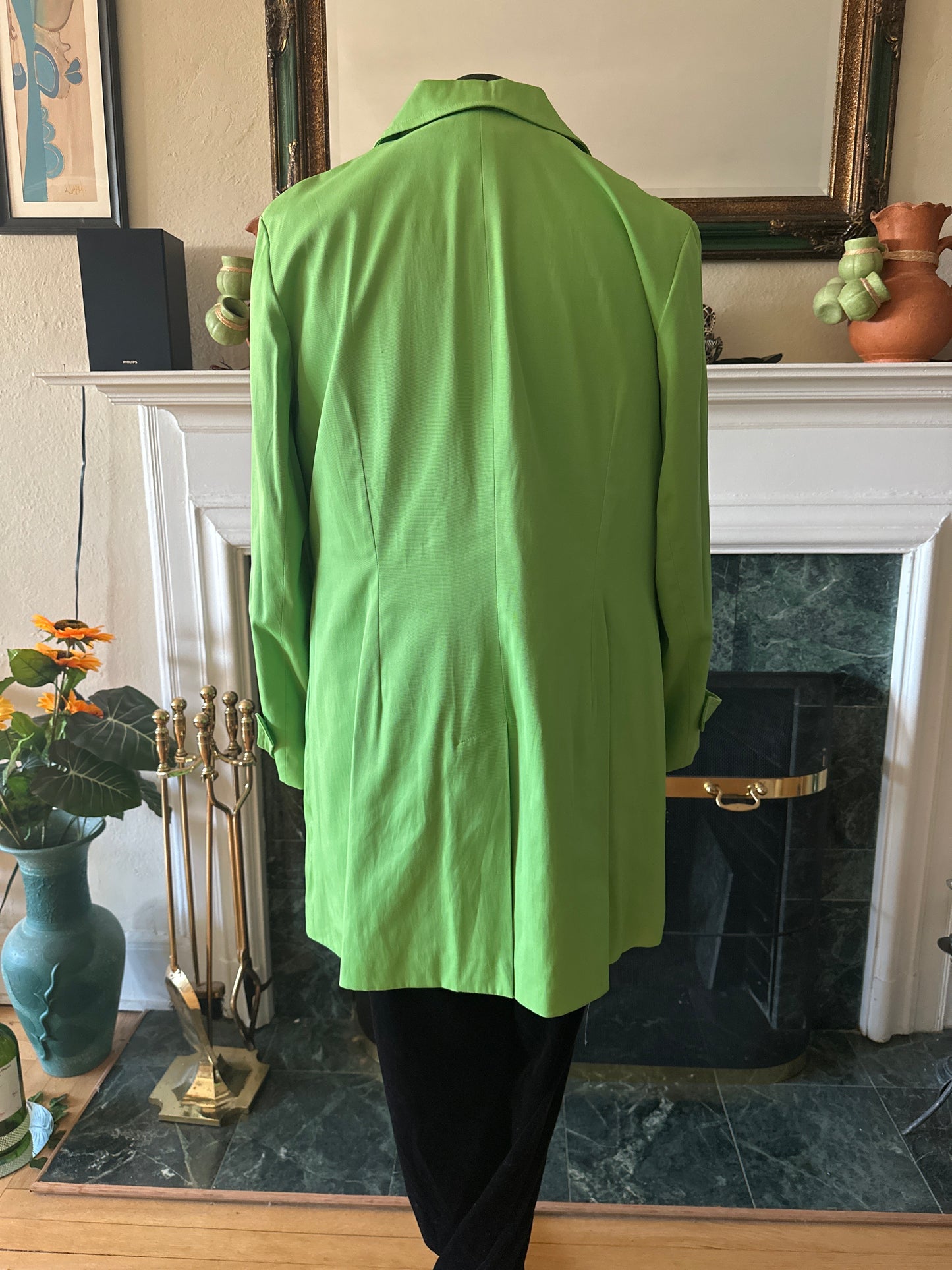 Green Raincoat sz 16W