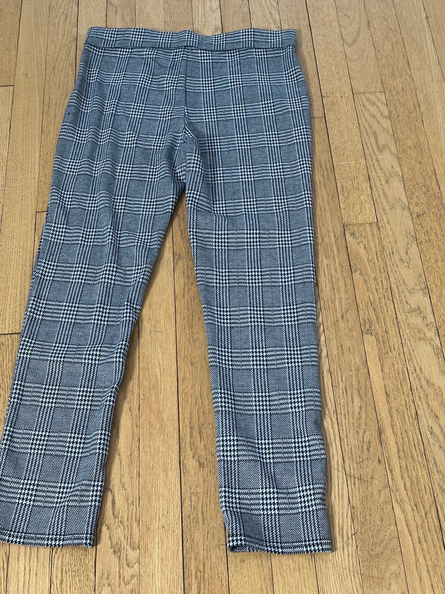 Preloved Fashionnova Houndstooth Pants sz M/L w/ Stretch Waist 32"