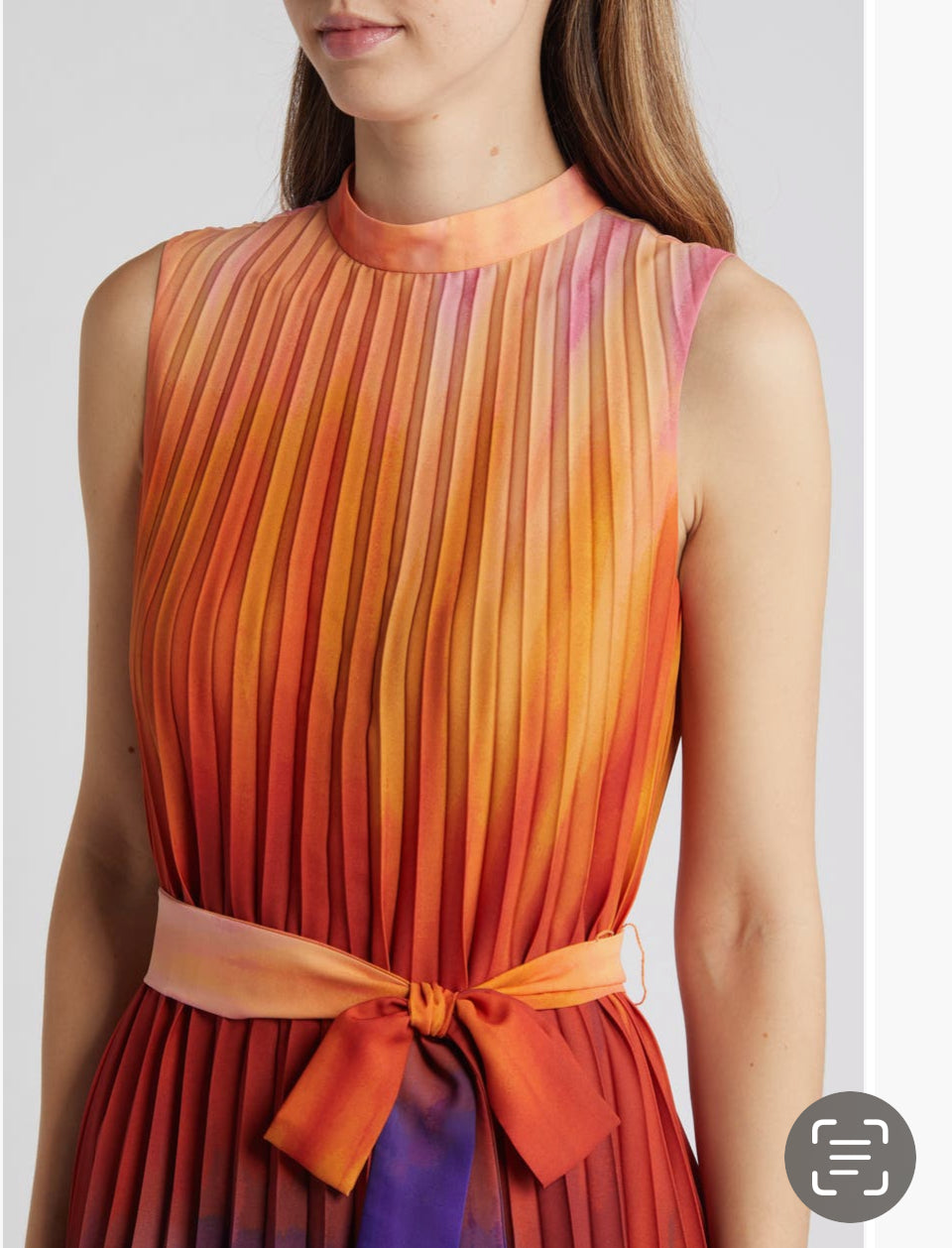 TAHARI NWT ASL Ombré Midi Dress Sz 12