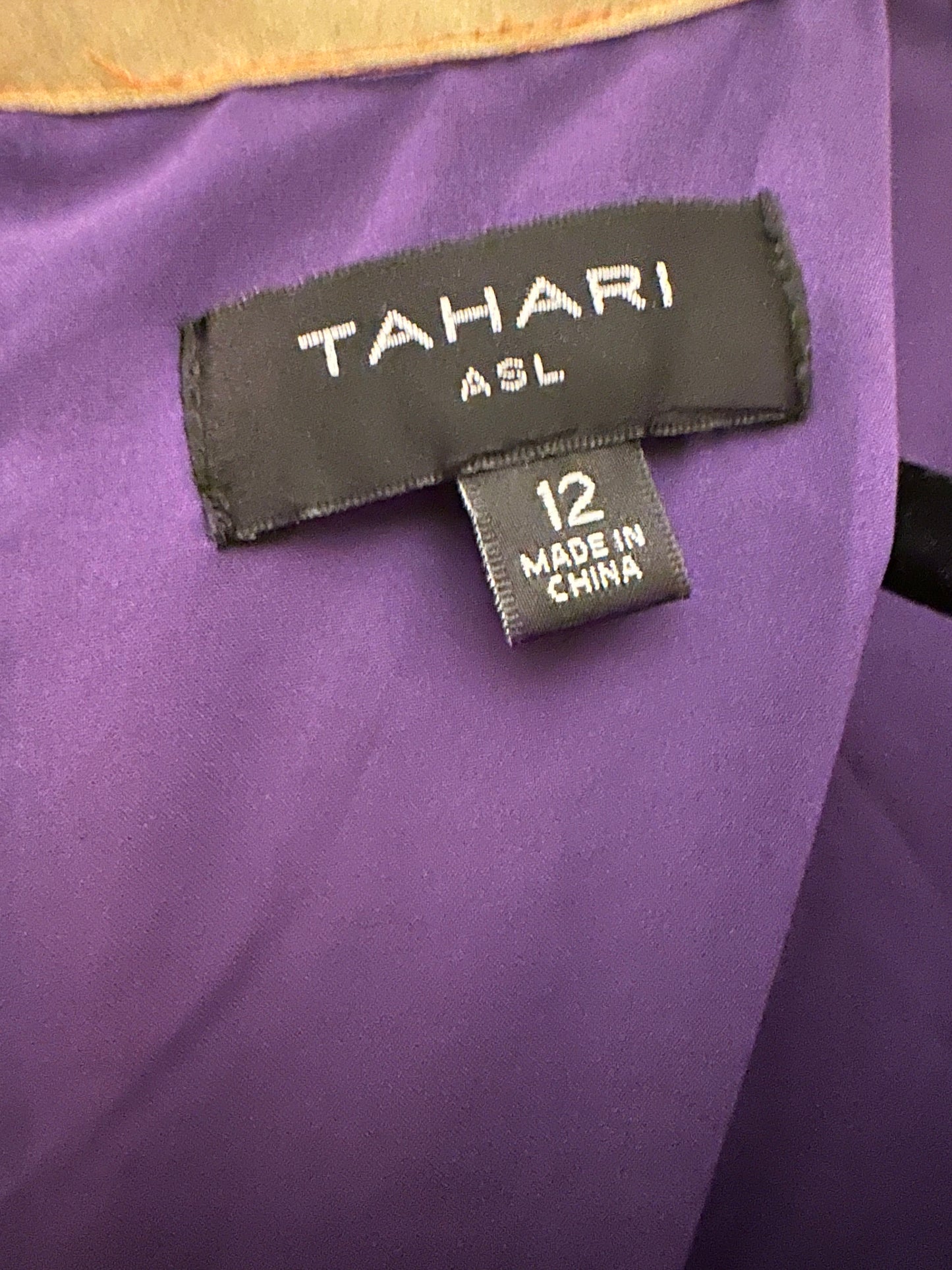 TAHARI NWT ASL Ombré Midi Dress Sz 12