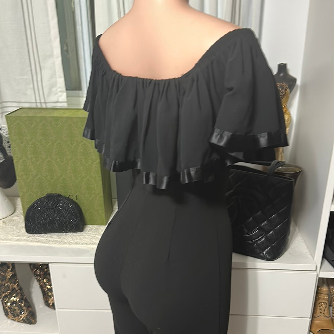 Fashion Nova black jumper Sz 6/8