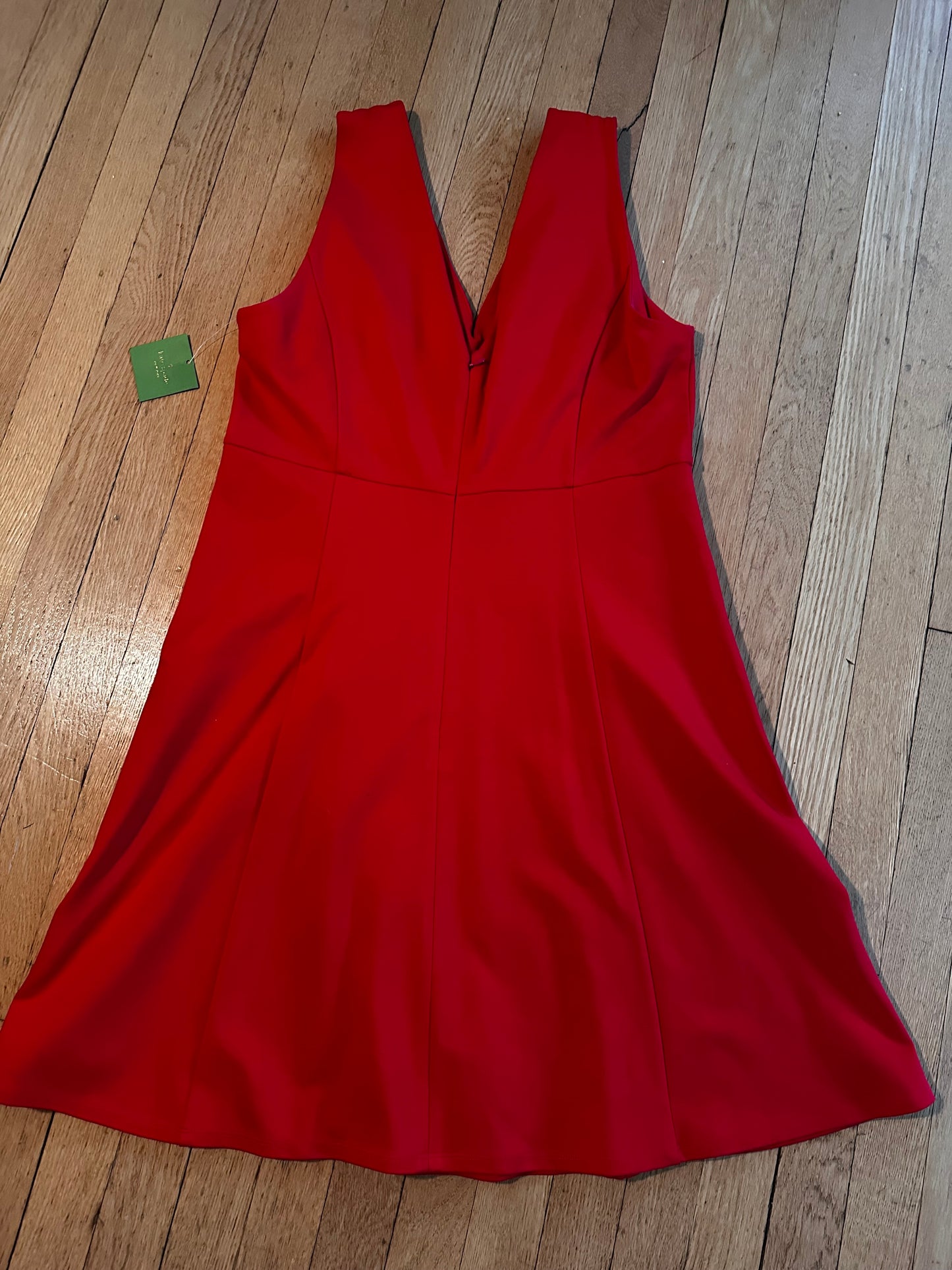 NWT Kate Spade Red Fit and Flare Mini Dress Sz 14