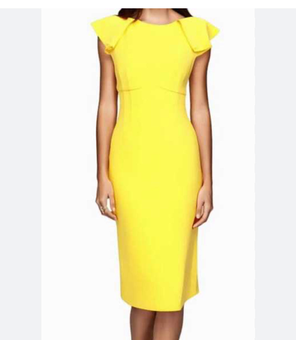 NWT Maggie London, yellow sheath dress. Various sizes.