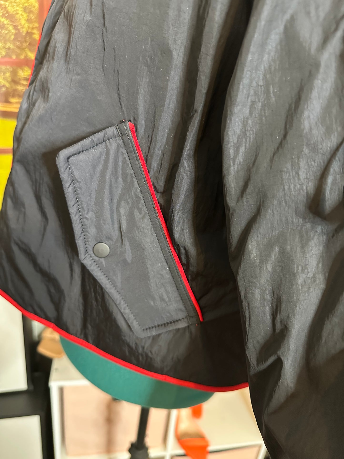 Nike Air Jordan Reversible Quilted Jacket Sz L