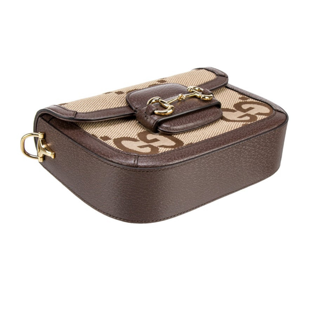 Gucci Jumbo GG Horsebit 1955 Mini Shoulder and Crossbody Bag Full Set NWB
