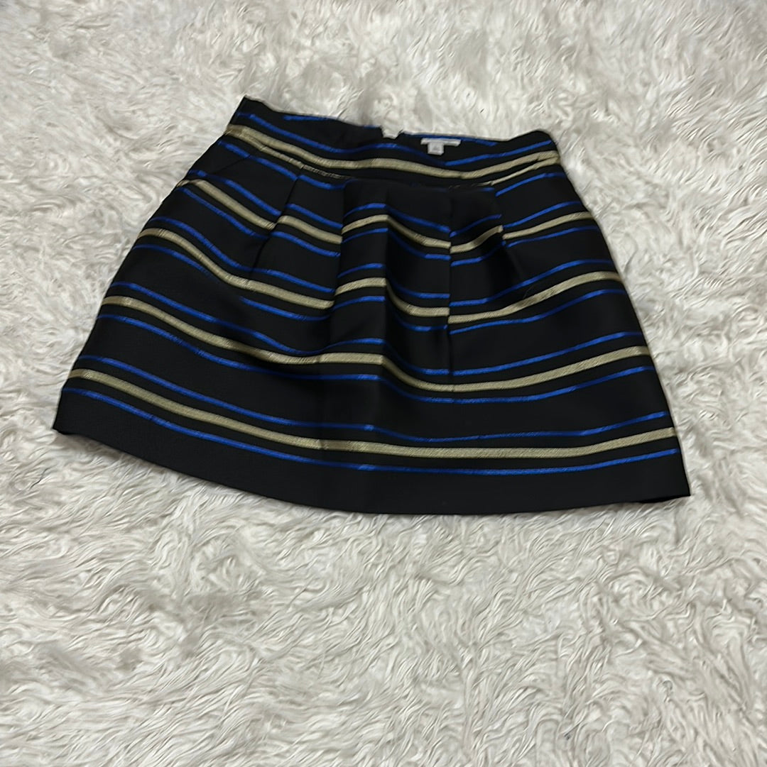 Halogen Blue & Gold skirt Sz 8