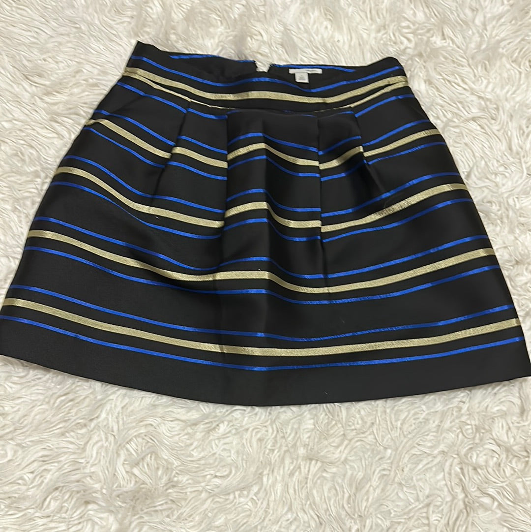Halogen Blue & Gold skirt Sz 8