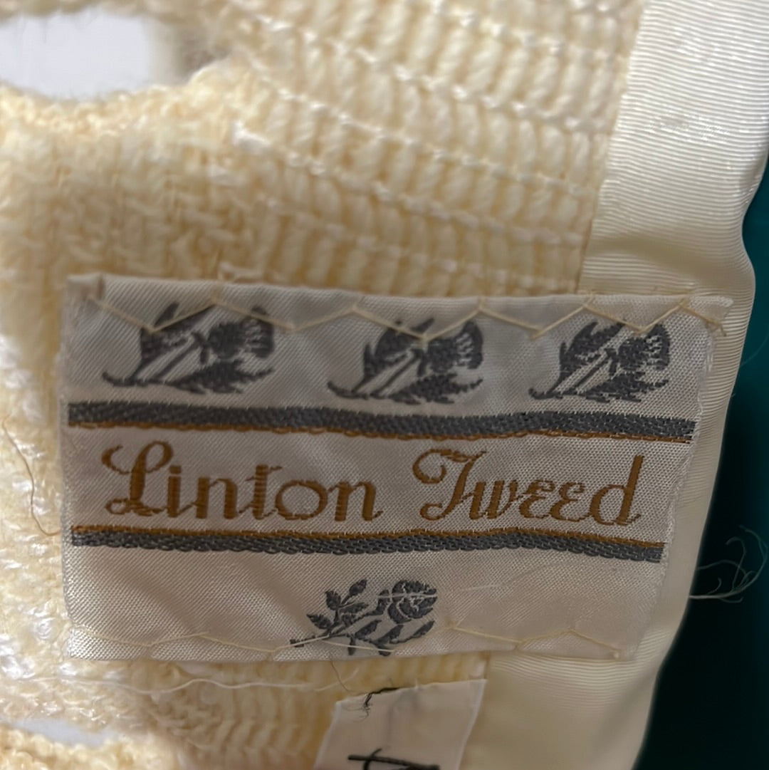 Tweed Winter Coat Sz M