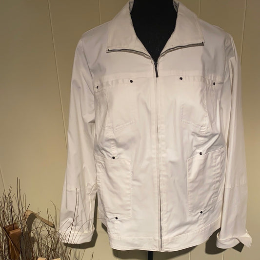 RELATIVITY WHITE JACKET SZ 16W